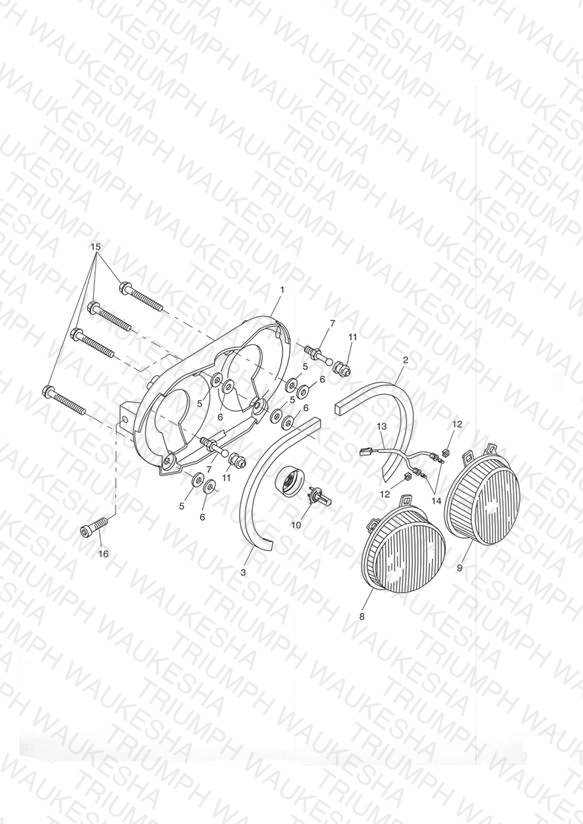 Headlight/Mountings