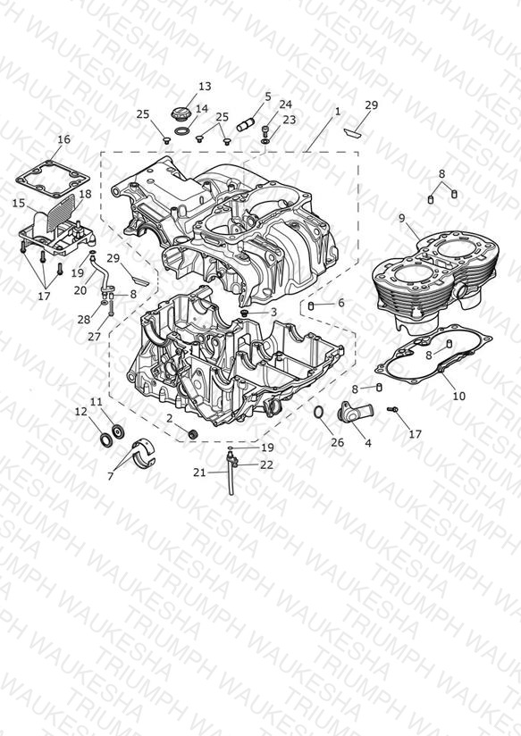 Crankcase & Fittings
