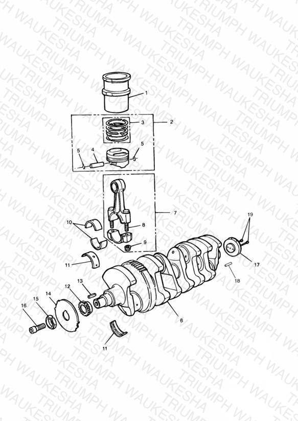 Crankshaft/Conn Rod/Pistons and Liners