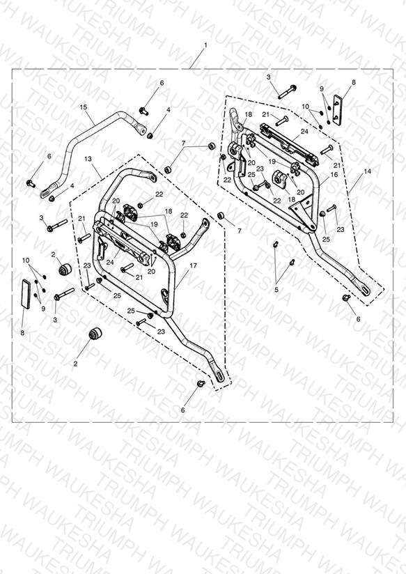 Mounting Kit, Panniers