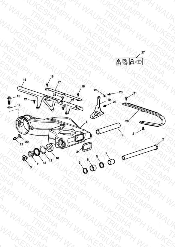 Rear Swinging Arm