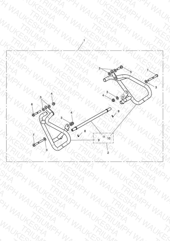 Engine Dresser Bars Kit