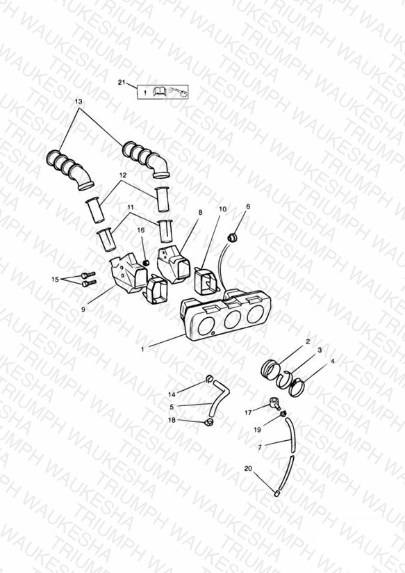 Airbox 3 Cylinder - All Markets Except US CAL