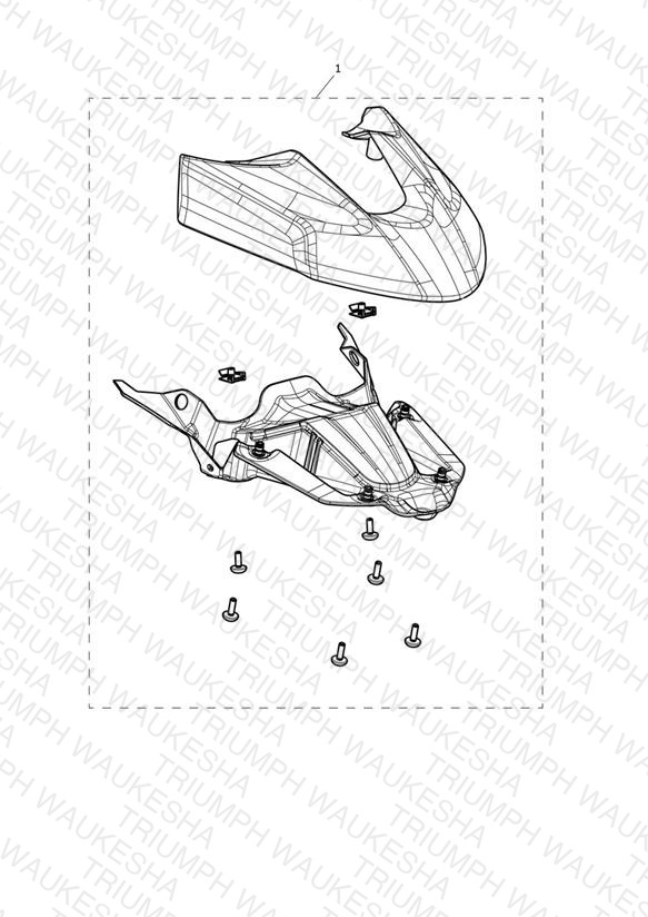 High Front Mudguard Kit