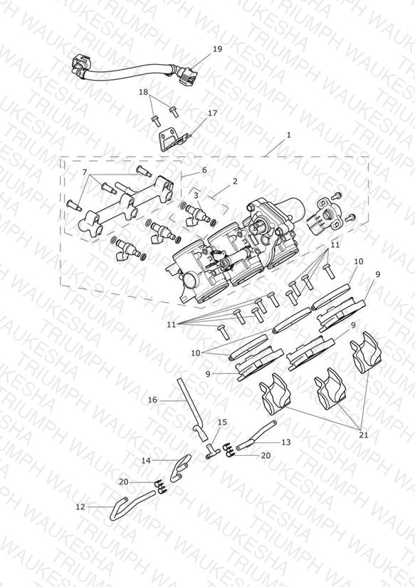 Throttles, Injectors and Fuel Rail