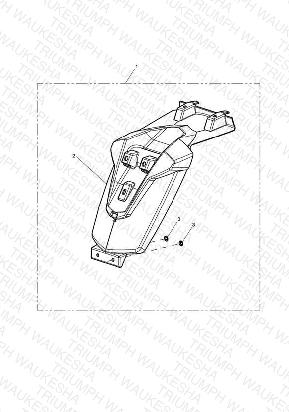 Rear Mudguard Extension Kit
