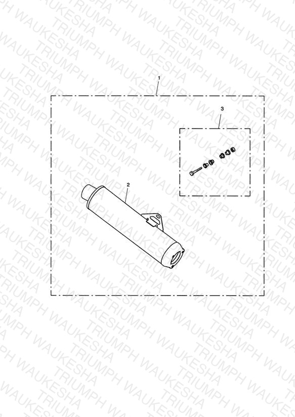 Silencer Kit, Stainless Steel