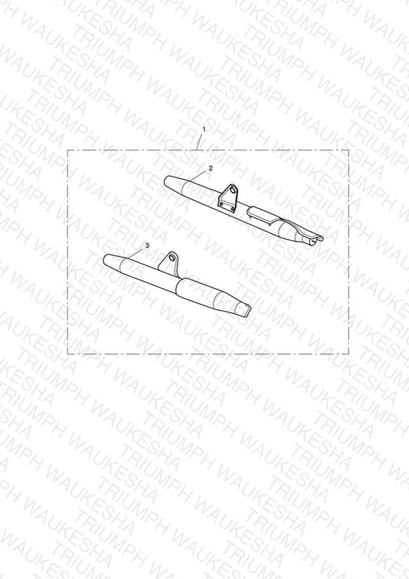 Silencers, Chrome, Pair