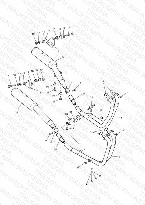 4 Cylinder Exhaust System