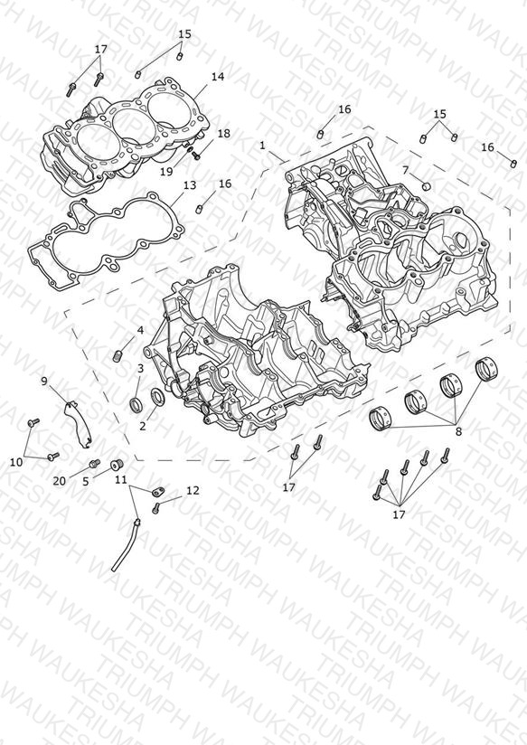 Crankcase & Fittings