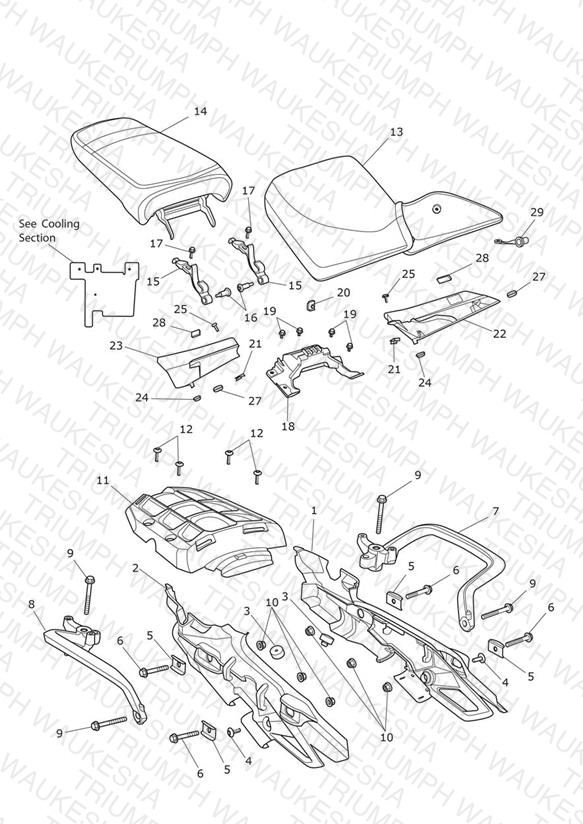 Rear Bodywork & Seat