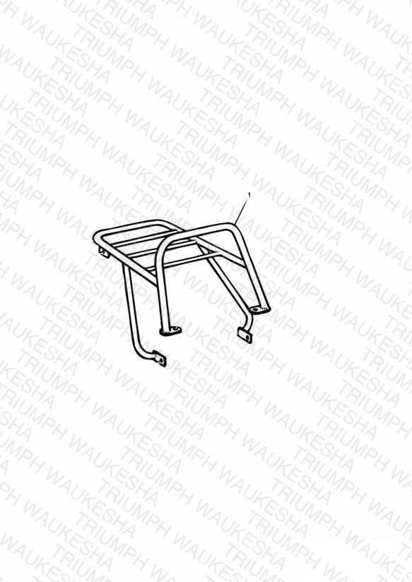 Top Rack (Tubular) (from VIN 4903)