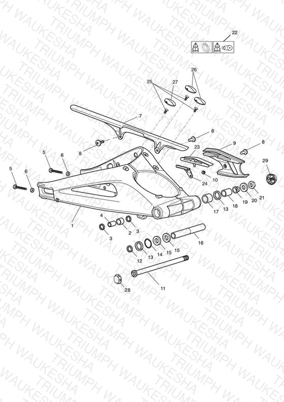 Rear Swingarm