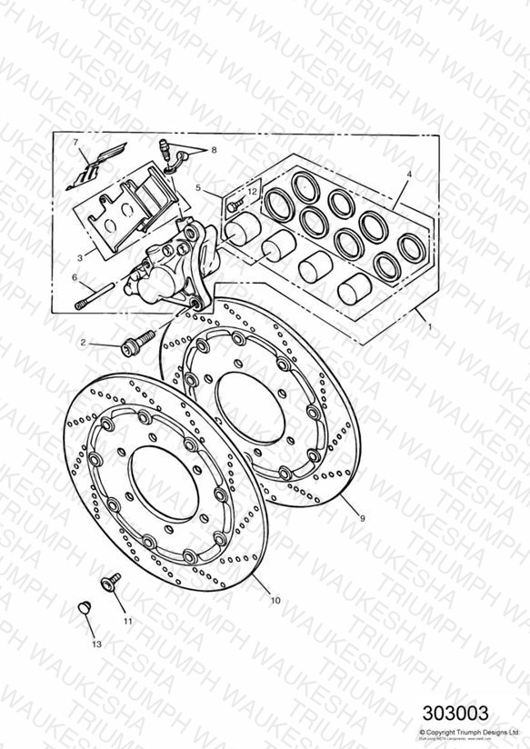 Front Brake Caliper & Disc 9083 »