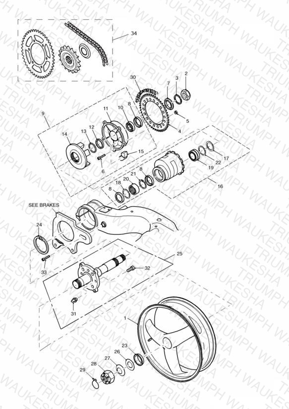Rear Wheel/Final Drive