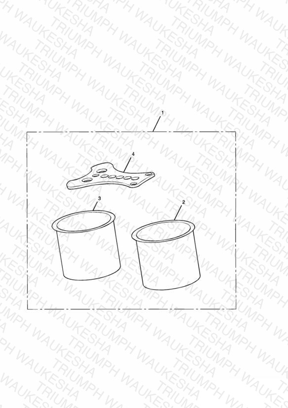 Instrument Cover Kit, Chrome