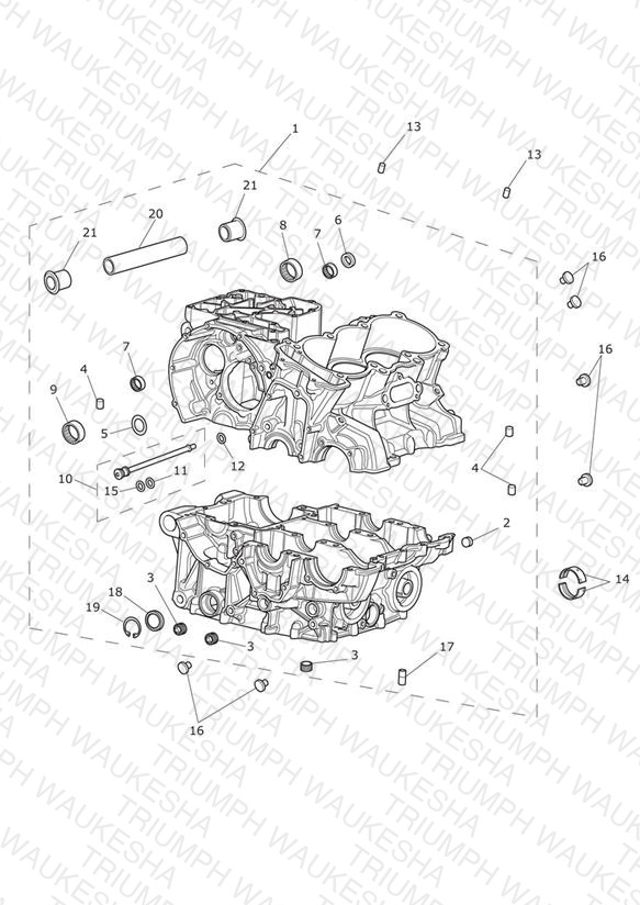 Crankcase & Fittings