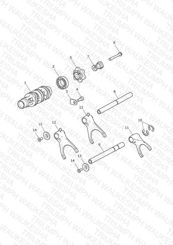 Gear Selector Drum