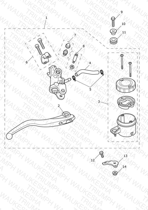 Front Brake Master Cylinder