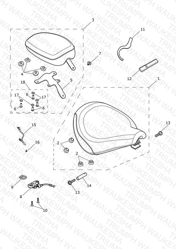 Seat Assy & Toolkit