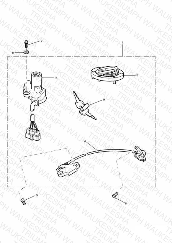 Ignition Switch/Seat Lock