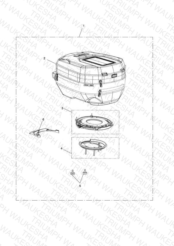 Tank Bag Kit, Q/R, 15-18L