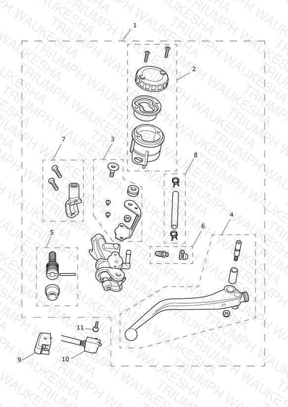 Front Brake Master Cylinder