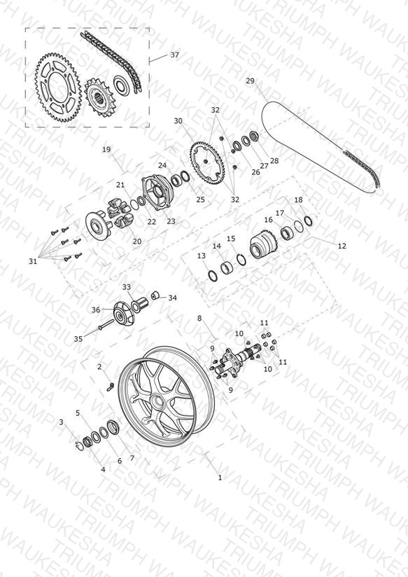 Rear Wheel & Final Drive