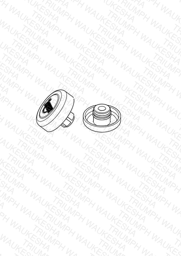 Axle Nut Cover Kit, Black