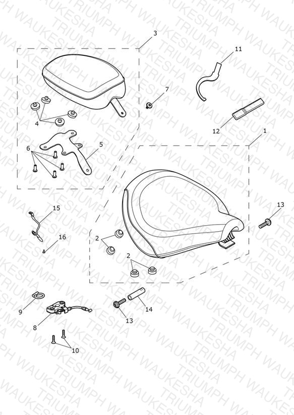 Seat Assy & Toolkit