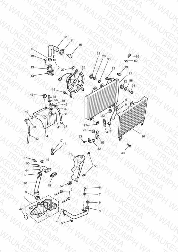 Cooling System 3 Cylinder