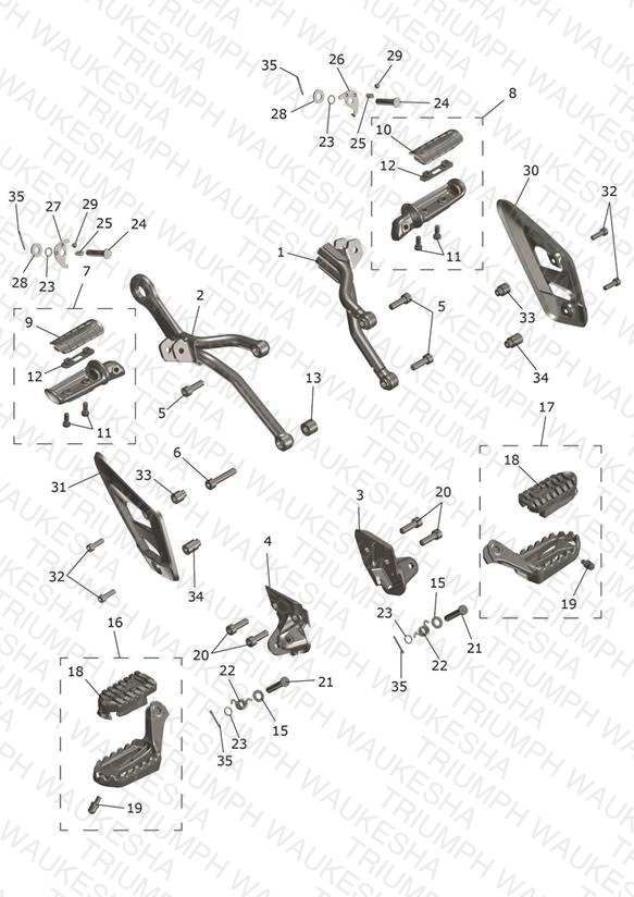 Footrests