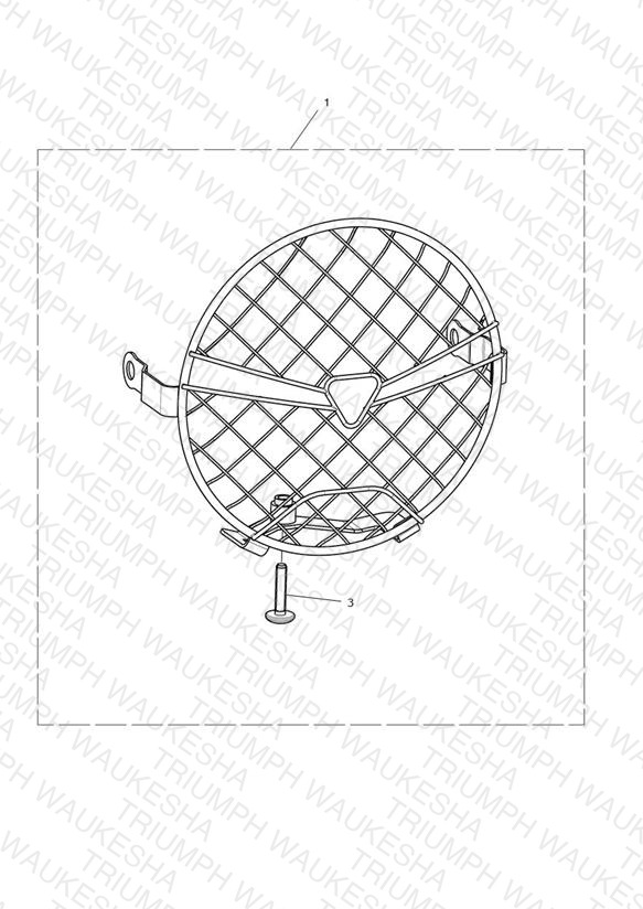 Grille, Headlight, Kit