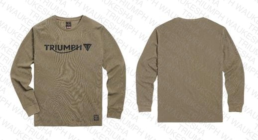 BETTMANN L/S WAFFLE KHAKI T-SHIRT XS