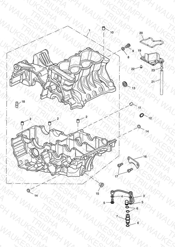 Crankcase & Fittings