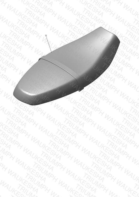 Seat, Ribbed, Black
