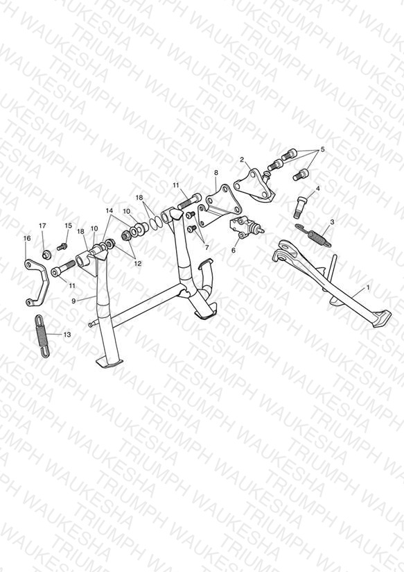 Sidestand & Centrestand
