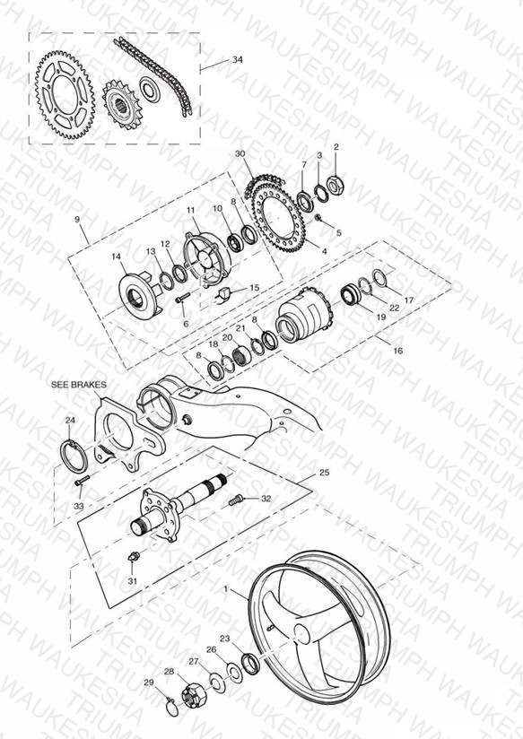Rear Wheel/Final Drive
