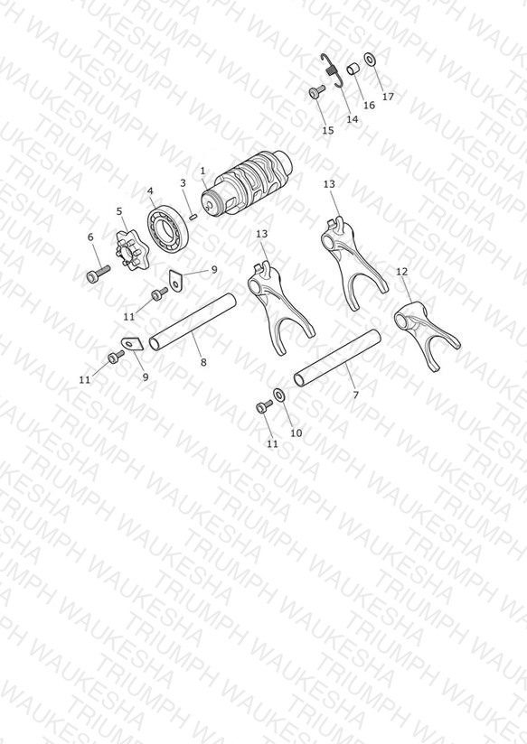 Gear Selector Drum