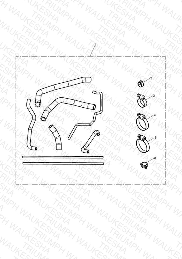 Hose Kit, Silicone