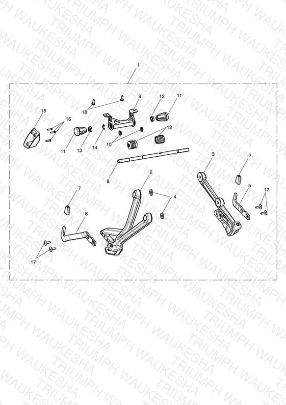 Mounting Kit, Pannier