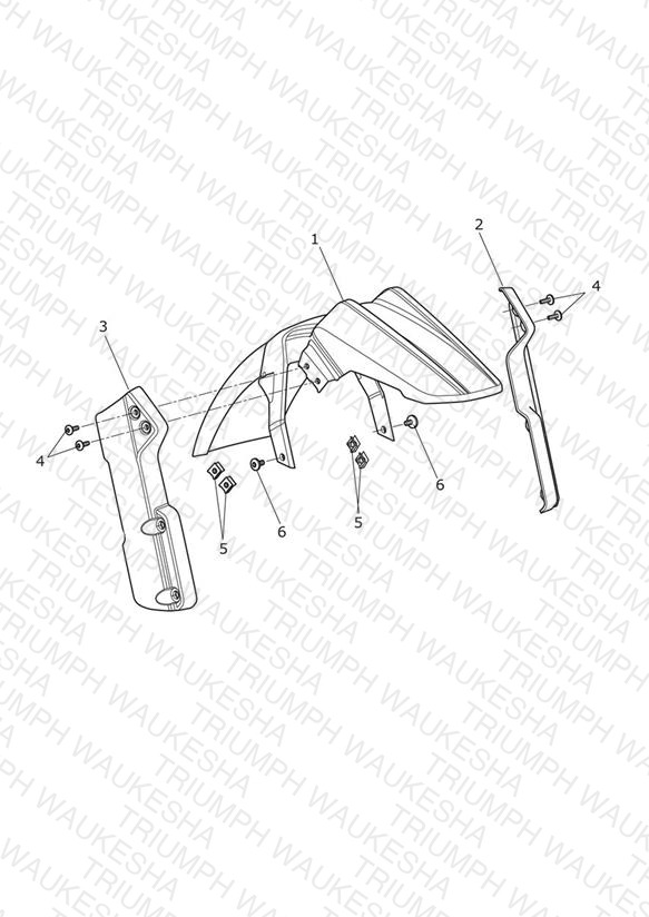 Front Mudguard