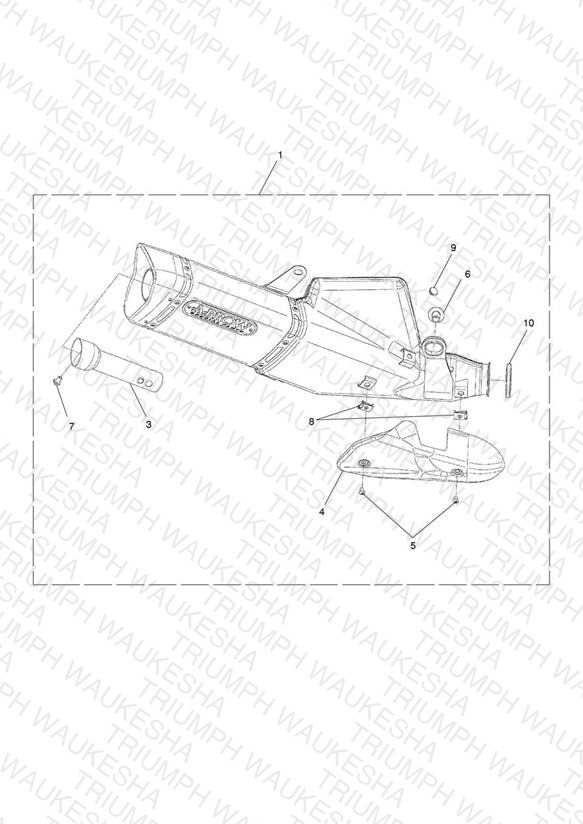 Silencer Assy, Arrow - N/A to TH or USCal