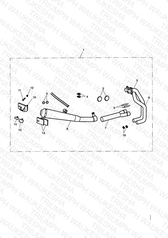 Exhaust System Assy, Arrow 2:1