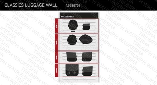 Classics Luggage Wall