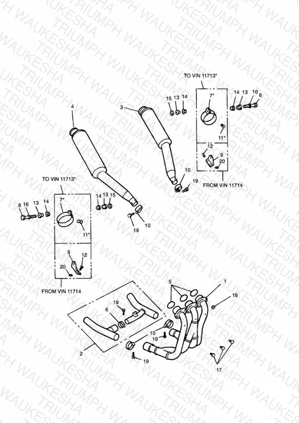 Exhaust System 3 Cylinder » 29155