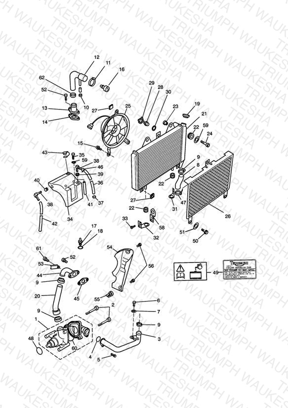 Cooling System 3 Cylinder Engines