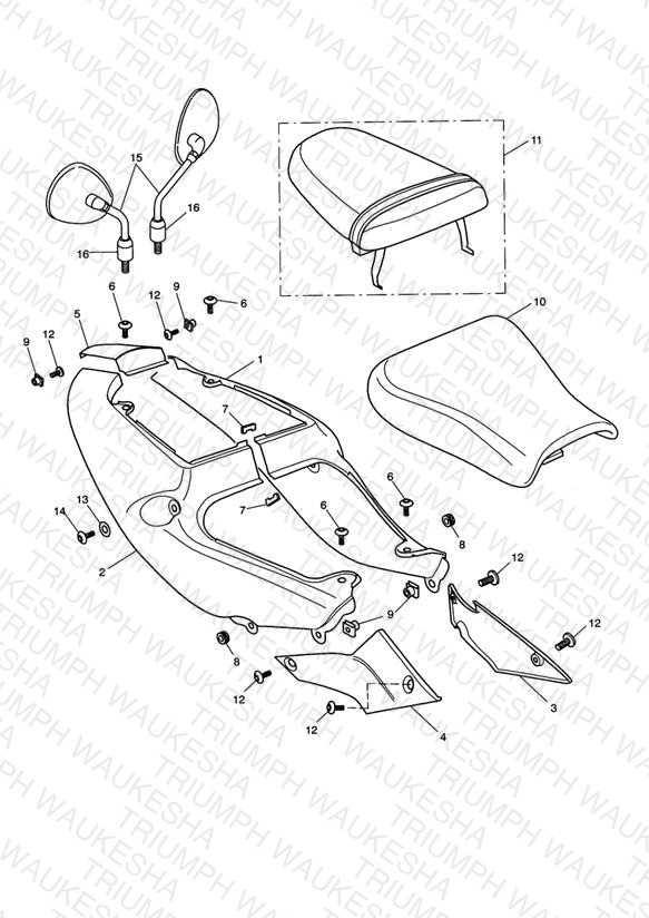 Rear Bodywork & Seat