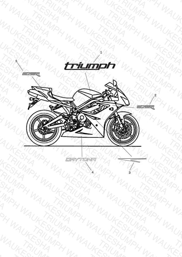 Decals - Daytona 675R