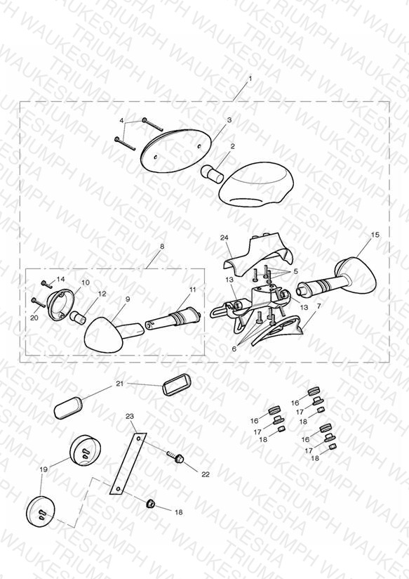 Rear Light & Rear Indicators